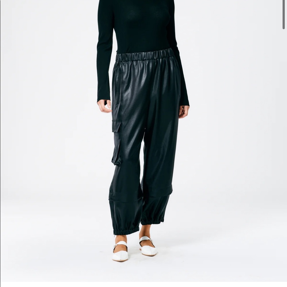 Tibi // Celia Drape Pull On Wilt Jogger